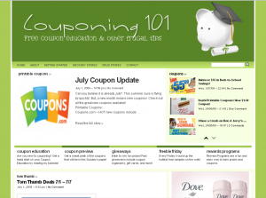 couponing 101 screenshot