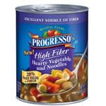 progresso high fiber soup