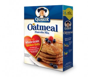 quaker oatmeal pancake mix