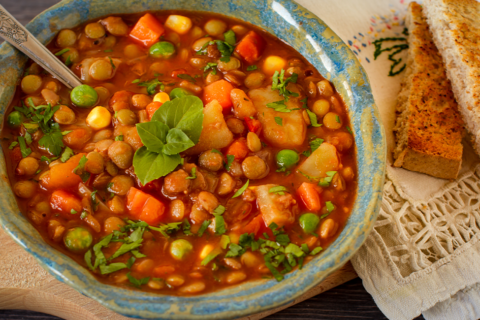 Slow Cooker Italian Chicken-Lentil Stew Recipe - Couponing 101