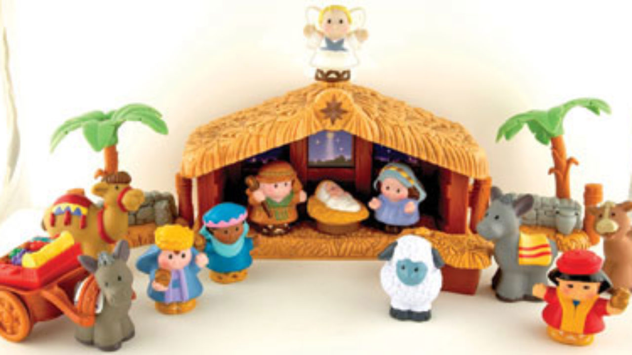 fisher price nativity set