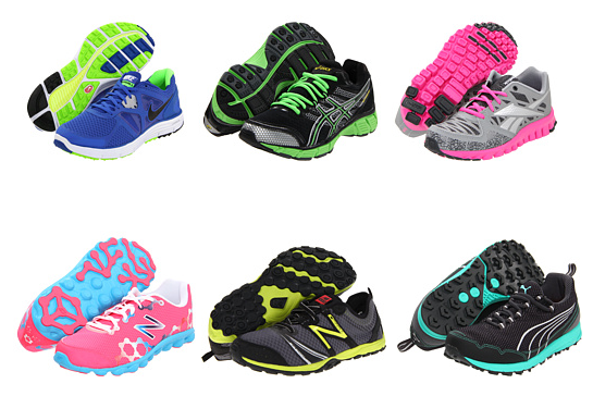 name brand athletic shoes