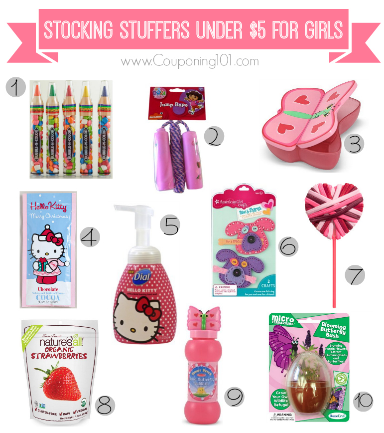 stocking stuffers for girls all under $30  Birthday presents for girls,  Stocking stuffers for girls, Diy stocking stuffers