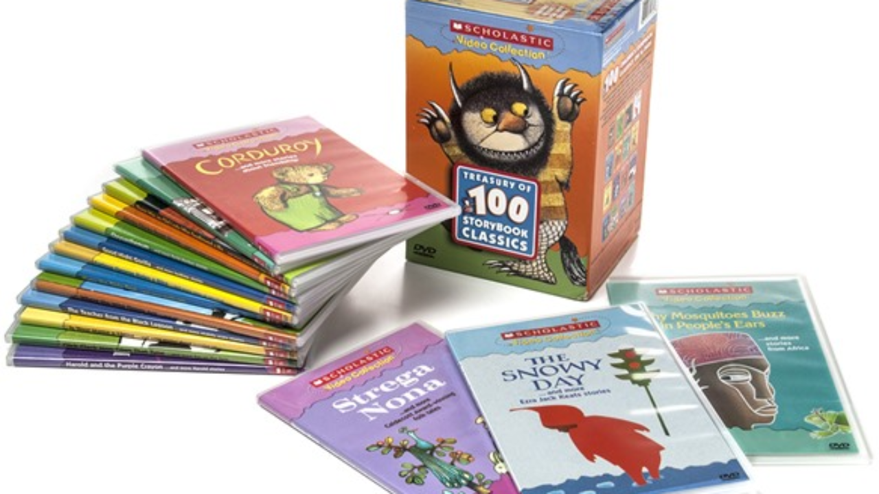 Scholastic Treasury of 90 Storybook Classics DVD Box Set for