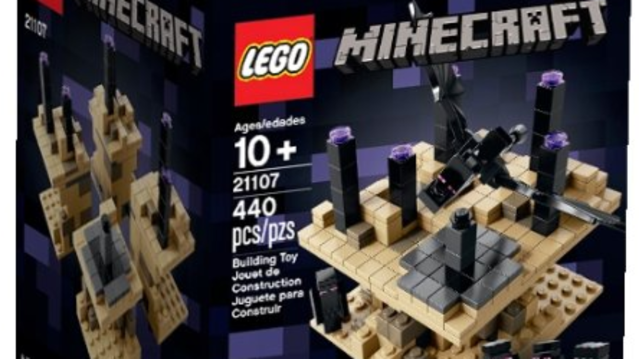 lego minecraft end