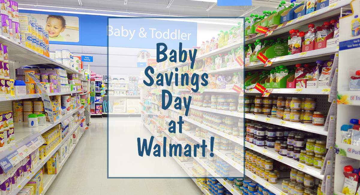 walmart baby savings day
