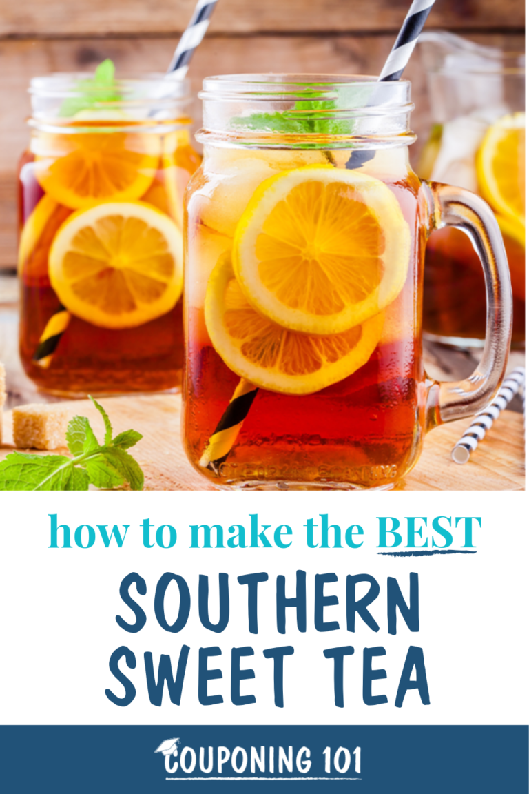 How to Make the Best Southern Sweet Tea | Couponing 101