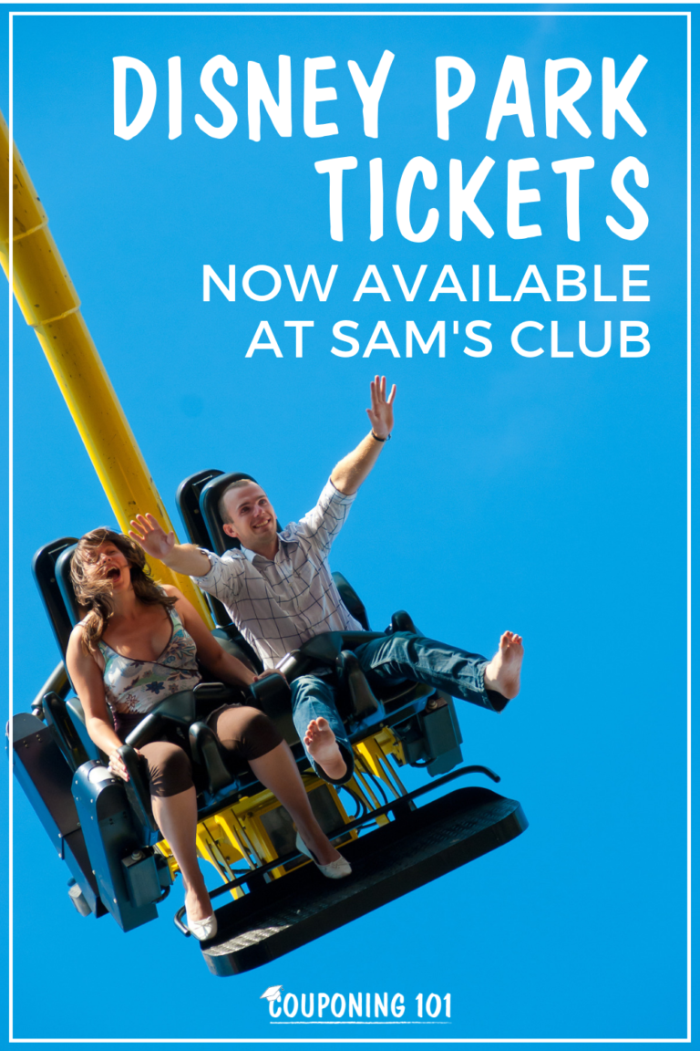 Sam's Club Now Sells Disney Park Tickets Couponing 101